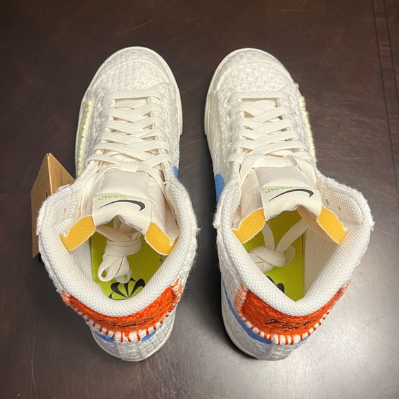 New Nike blazer Mid 77 Next Nature Hemp Sneaker Shoes - Picture 11 of 12